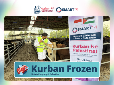 Qurban Frozen untuk Pengungsi Palestina (Rp 2.500.000)