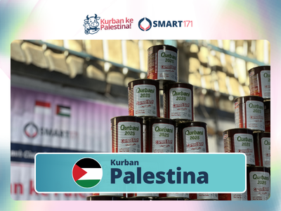 Qurban Kaleng ke Palestina (Rp 3.200.000)